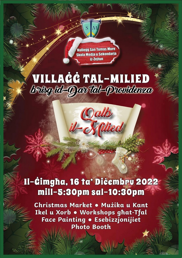 Christmas Village 2022 In Aid Of Id Dar Tal Providenza St Thomas More christmas-village-2022-in-aid-of-id-dar-tal-providenza-st-thomas-more